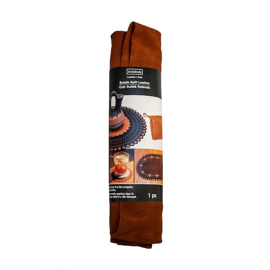 Brown Suede Split Leather by ArtMinds™